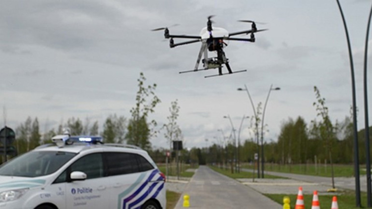 Belgische politie pakt 97 illegalen op dankzij inzet drones