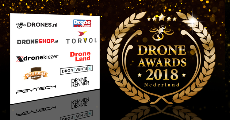 Nominaties voor Drone Awards 2018 zijn bekend!