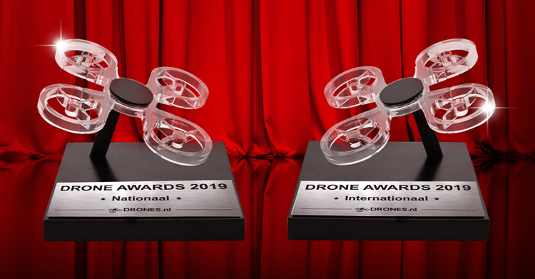 Nominaties voor Drone Awards 2019 zijn bekend!