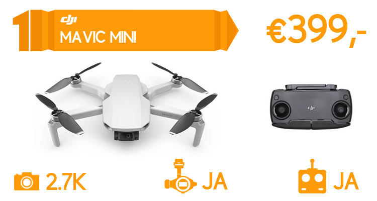 Kast streng paling Top 5 camera drones onder 500 euro