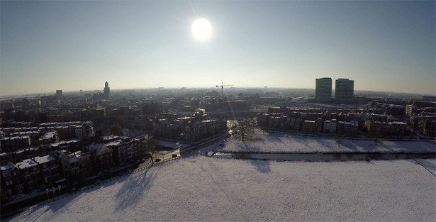 droneshots-sonsbeek-park-arnhem-sneeuw