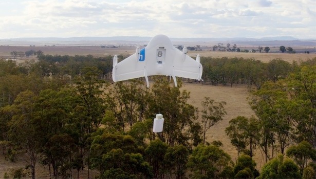 google-drone-bezorging-google-x-project-wing